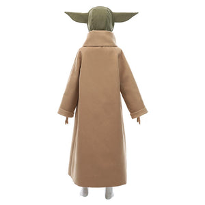 Baby Yoda Grogu Kostüm The Mandalorian Staffel 2 Cosplay Kostüm Outfit Halloween Karneval Kostüm