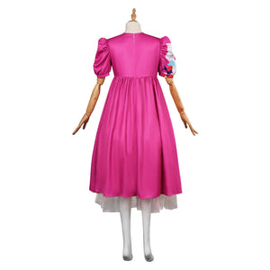 Film 2023 Barbie Margot Robbie Cosplay rosa Kleid Halloween Karneval Outfits