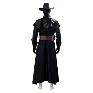 Steampunk Plague Doctor Gotik  Kostüm Pest Doktor Pestartz Mantel Cosplay Halloween Kostüm Version B