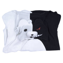 Laden Sie das Bild in den Galerie-Viewer, Danganronpa Dangan Ronpa Monokuma und Monomi Cosplay Kostüm Jumpsuit Pajamas Schlafanzug Halloween Karneval