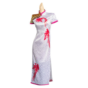 Hell's Paradise: Jigokuraku Sagiri Cheongsam Kleid Cosplay Halloween Karneval Outfits