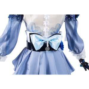 Genshin Impact Qin Cosplay Kostüm Halloween Karneval Outfits