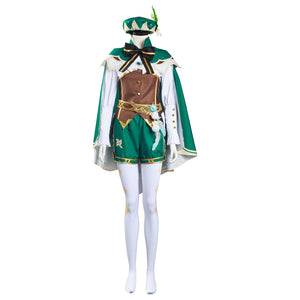 Venti Kostüm Set Genshin Impact Cosplay Halloween Karneval Kostüm