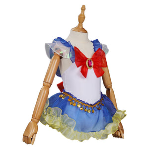 Kinder Mädchen Sailor Moon Tsukino Usagi Bademode Cosplay Sommer einteiliger Badeanzug