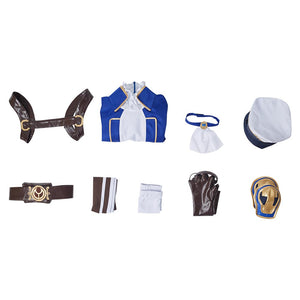 Arcane: League of Legends Caitlyn the Sheriff of Piltover Cosplay Kostüme Halloween Karneval Outfits