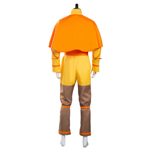 Avatar Aang Jumpsuit Avatar Der Herr der Elemente Aang Cosplay Halloween Karneval Kostüm