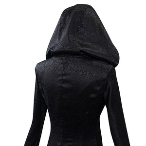 Resident Evil Village Bela Dimitrescu Schwarz Kleid Cosplay Kostüm Vampire Kleid