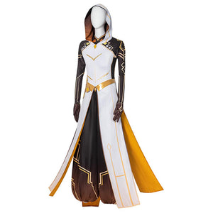 Genshin Impact Zhong Li Cosplay Kostüme Outfits Halloween Karneval Set