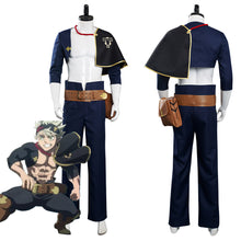 Laden Sie das Bild in den Galerie-Viewer, Black Clover Asta Kostüm Cosplay Halloween Karneval Outfits