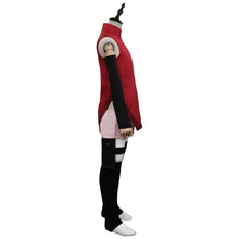 Laden Sie das Bild in den Galerie-Viewer, Kinder NARUTO Boruto Sarada Uchiha Kostüm Cosplay Halloween Karneval Outfits