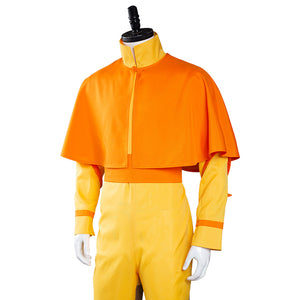 Avatar Aang Jumpsuit Avatar Der Herr der Elemente Aang Cosplay Halloween Karneval Kostüm