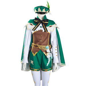 Venti Kostüm Set Genshin Impact Cosplay Halloween Karneval Kostüm