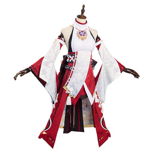 Genshin Impact - Yae Miko Cosplay Kostüm Halloween Karneval Outfits Stil B