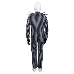 Kinder The Nightmare Before Christmas Jack Skellington Cosplay Kostüme Uniform Halloween Karneval Anzug