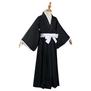 Kinder Kimono Bleich Kurosaki ichigo/Kuchiki Rukia/HitsugayaToushirou Cosplay Halloween Karneval Kostüm