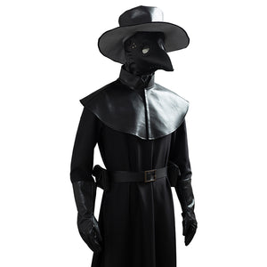 Steampunk Gotik Plague Doctor Pestartz Pest Doktor Kostüm Halloween Kostüm Version C