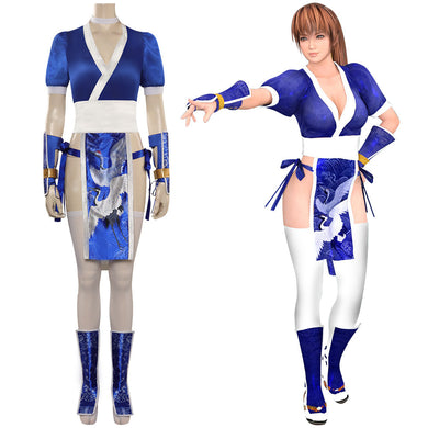 Dead or Alive KASUMI Cosplay Kostüm Halloween Karneval Outfits