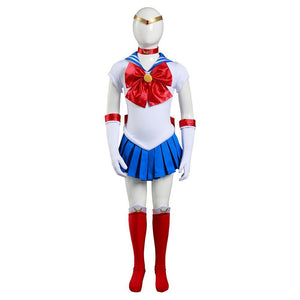 Sailor Moon Kinder Tsukino Usagi/Sailor Jupiter/Sailor Mars Kostüm Mädchen Halloween Karneval Kostüm - cosplaycartde