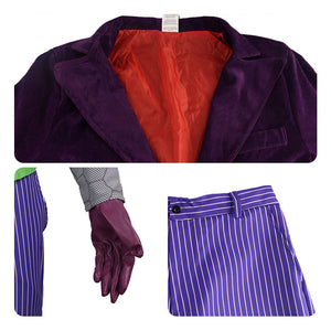 The Dark Knight Joker Kostüm Cosplay Halloween Karneval Outfits