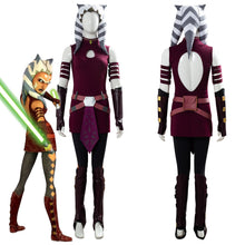 Laden Sie das Bild in den Galerie-Viewer, Ahsoka Tano Cosplay Kostüm Star Wars: The Clone Wars