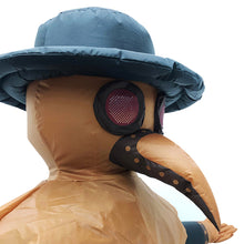 Laden Sie das Bild in den Galerie-Viewer, Plague Doctor Pestdoktor Cosplay Aufblasbare Halloween Kostüm Fettkostüm