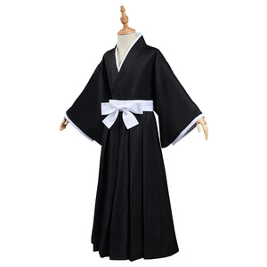 Kinder Kimono Bleich Kurosaki ichigo/Kuchiki Rukia/HitsugayaToushirou Cosplay Halloween Karneval Kostüm