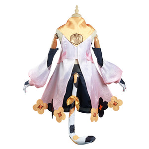 Genshin Impact Diona Kostüm Cosplay Halloween Karneval Outfits