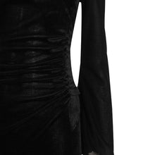 Laden Sie das Bild in den Galerie-Viewer, Wednesday Morticia Addams Cosplay Kostüm Outfits Halloween Karneval Kleid