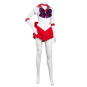 Sailor Mars Unifrom Sailor Moon Rei Hino Geist des Feuers Cosplay Halloween Karneval Kostüm - cosplaycartde