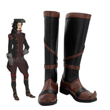 Laden Sie das Bild in den Galerie-Viewer, Asami Sato Schuhe The Legend of Korra Avatar Asami Sato Cosplay Schuhe - cosplaycartde