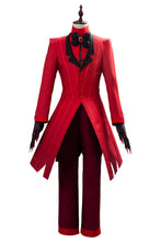 Laden Sie das Bild in den Galerie-Viewer, ALASTOR Hazbin Hotel Angel ALASTOR Kostüm Cosplay Kostüm Set