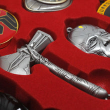 Laden Sie das Bild in den Galerie-Viewer, Avengers 3 Infinity War Pin Set Anhänger 11 Stücke Schlüsselanhänger