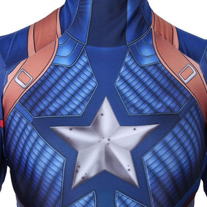 Avengers 4 Avengers: Endgame Captain America Jumpsuit Cosplay Kostüm Erwachsene