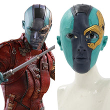 Laden Sie das Bild in den Galerie-Viewer, Avengers 4 Endgame Nebula Maske Kopfbedckung Cosplay Maske NEU