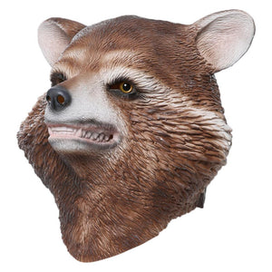 Avengers 4: Endgame Rocket Racoon Maske Latex Rocket Racoon Maske Cosplay Kopfbedeckung