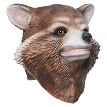 Laden Sie das Bild in den Galerie-Viewer, Avengers 4: Endgame Rocket Racoon Maske Latex Rocket Racoon Maske Cosplay Kopfbedeckung