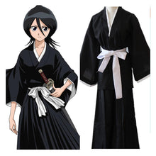 Laden Sie das Bild in den Galerie-Viewer, BLEACH bleichen Kuchiki Rukia Kimono Cosplay Kostüm