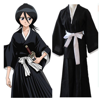 BLEACH bleichen Kuchiki Rukia Kimono Cosplay Kostüm