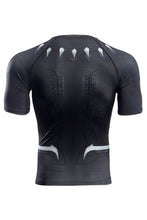 Laden Sie das Bild in den Galerie-Viewer, Black Panther T-Shirt Tee Kurzarm Rundhals Baumwolle