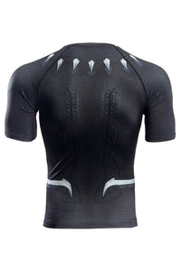 Black Panther T-Shirt Tee Kurzarm Rundhals Baumwolle