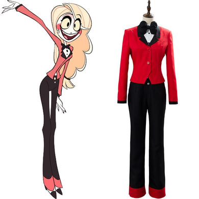 CHARLIE Hazbin Hotel Angel CHARLIE Kostüm Cosplay Kostüm Set