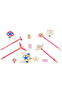 Cardcaptor Sakura: Clear Card Sakura Schlüsselanhänger Anstecknadel Cosplay Requisite