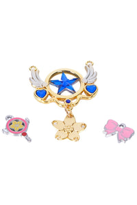 Cardcaptor Sakura: Clear Card Sakura Schlüsselanhänger Anstecknadel Cosplay Requisite
