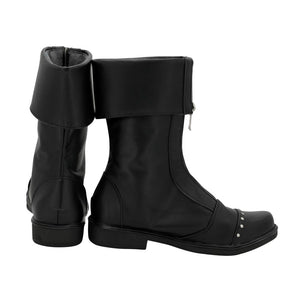 Cloud Strife Final Fantasy VII Cloud Stiefel Cosplay Schuhe Schwarz