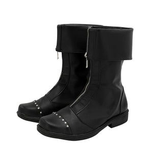 Cloud Strife Final Fantasy VII Cloud Stiefel Cosplay Schuhe Schwarz
