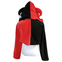 Laden Sie das Bild in den Galerie-Viewer, DC Comics Suicide Squad Harley Quinn Cosplay Umhang Jacke Top
