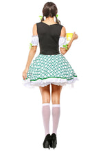 Laden Sie das Bild in den Galerie-Viewer, Damen Dirndl Trachtenkleid für Oktoberfest Mottoparty Karneval Kostüm