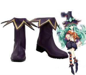 Date A Live Natsumi Fälschungshexe Stiefel Cosplay Schuhe