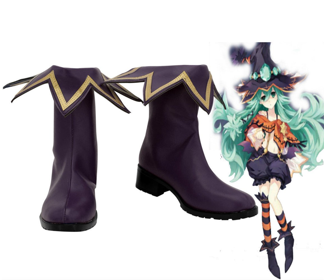 Date A Live Natsumi Fälschungshexe Stiefel Cosplay Schuhe