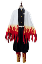 Laden Sie das Bild in den Galerie-Viewer, Demon Slayer Kimetsu no Yaiba Kyojuro Rengoku Kostüm Cosplay Kostüm Set